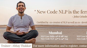 New Code NLP in Mumbai by India's Only Internationally Certified New Code NLP Trainer  
